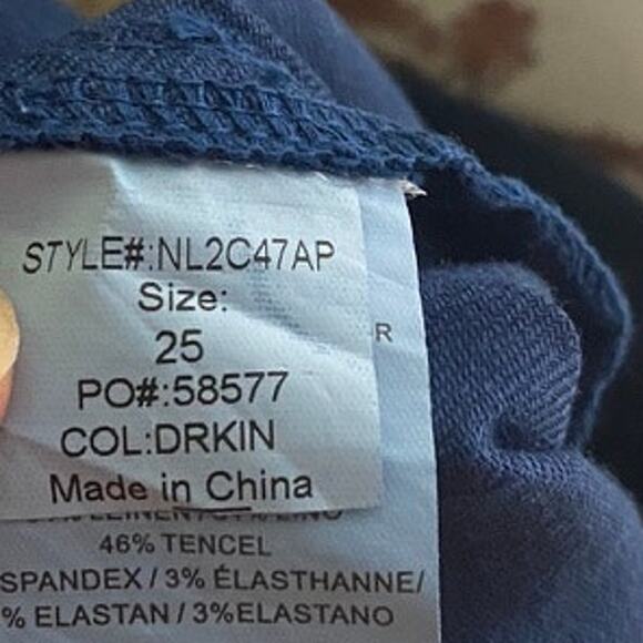 Anthropologie Level 99 Linen & Tencel Blend Wide Leg Capri Gauchos Pants - Picture 7 of 12